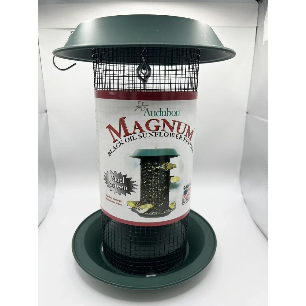 Birdfeeder WOODLINK Audubon MAGNUM Black Oil Sunflower Feeder  - MAGAG1 - NEW!